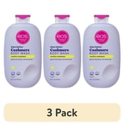 3 pack eos Shea Better Vanilla Cashmere Body Wash - Vanilla Cashmere, Creamy Gel Formula, Hyrdration for Dry Skin, 16 fl oz
