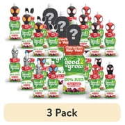 3 pack good2grow Marvels Spider-Man 6oz 100% Fruit Punch Juice Single Serve Character Tops Vary, Exact Item may not be Pictured