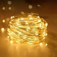 thumbnail image 1 of 3 pack of 150 LED Warm White Battery Operated Fairy Lights with Timer- Total of 450 LED Lights - Uses 3 AA Batteries Not Included, 1 of 5