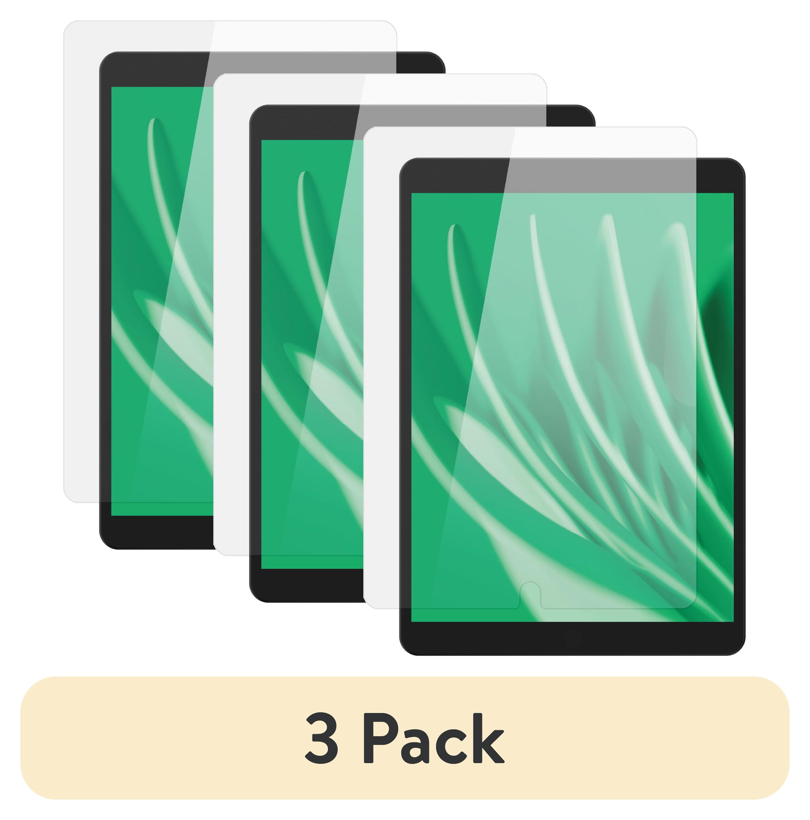 (3 pack) onn Glass Screen Protector for iPad (7th, 8th, 9th generation) / iPad Air (3rd generation) / iPad Pro 10.5"