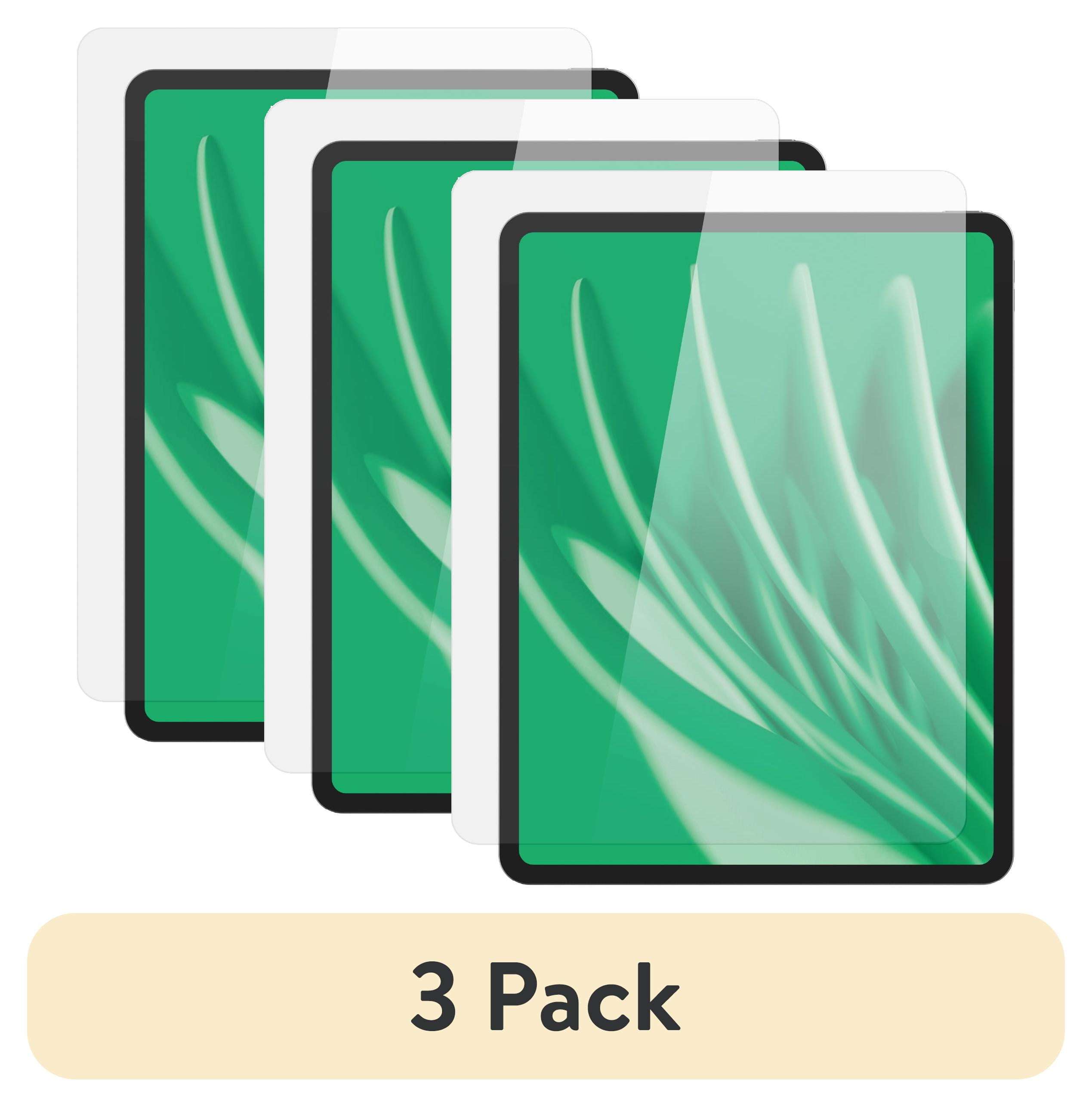 (3 pack) onn Glass Screen Protector for iPad Air 13" (M4, M3, M2) / iPad Pro 13" (M5, M4) / iPad Pro 12.9"