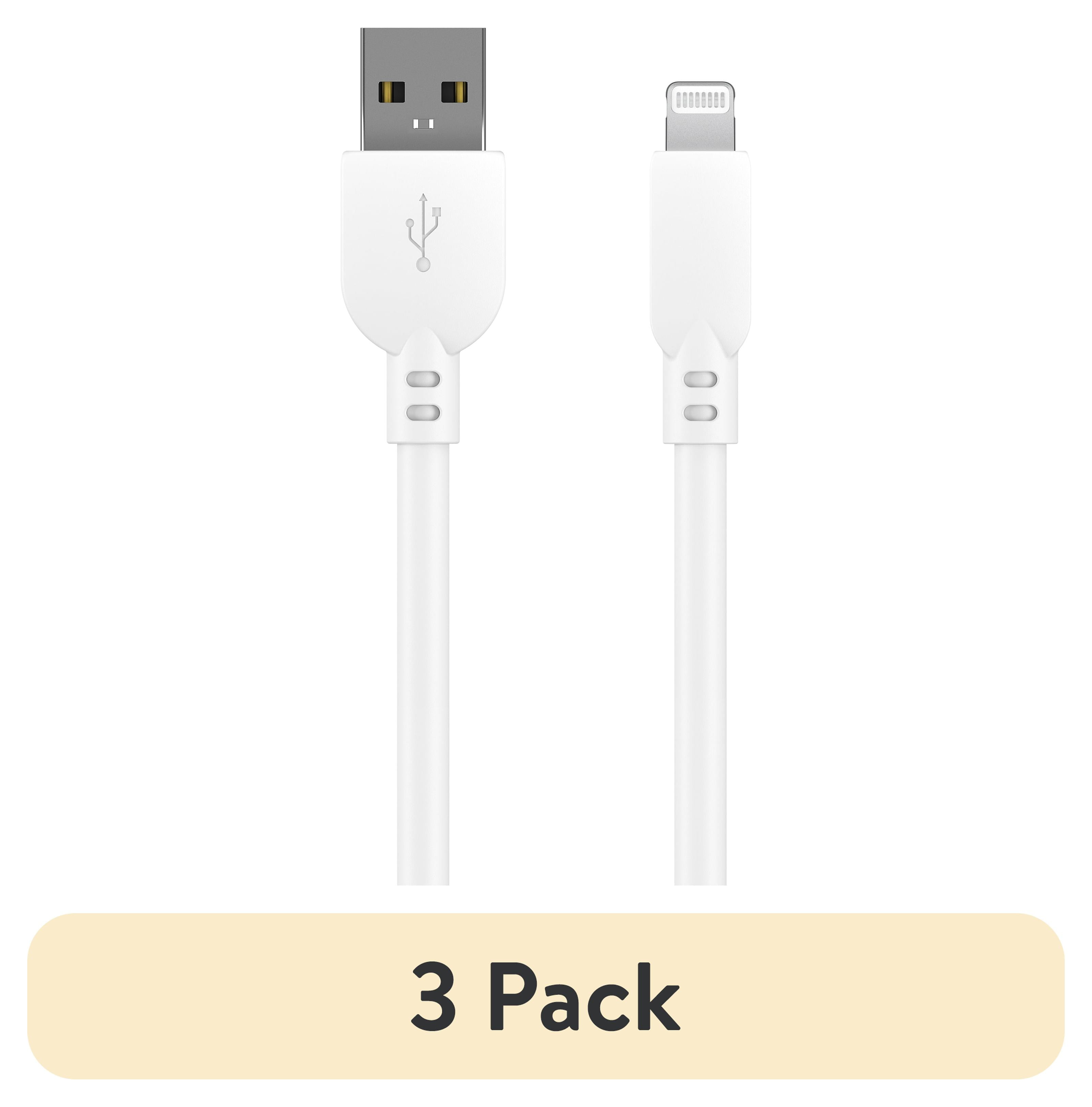 (3 pack) Onn Iphone 13 Pro Max Airpods Cell Phones Older Single Charger, 1 Pack