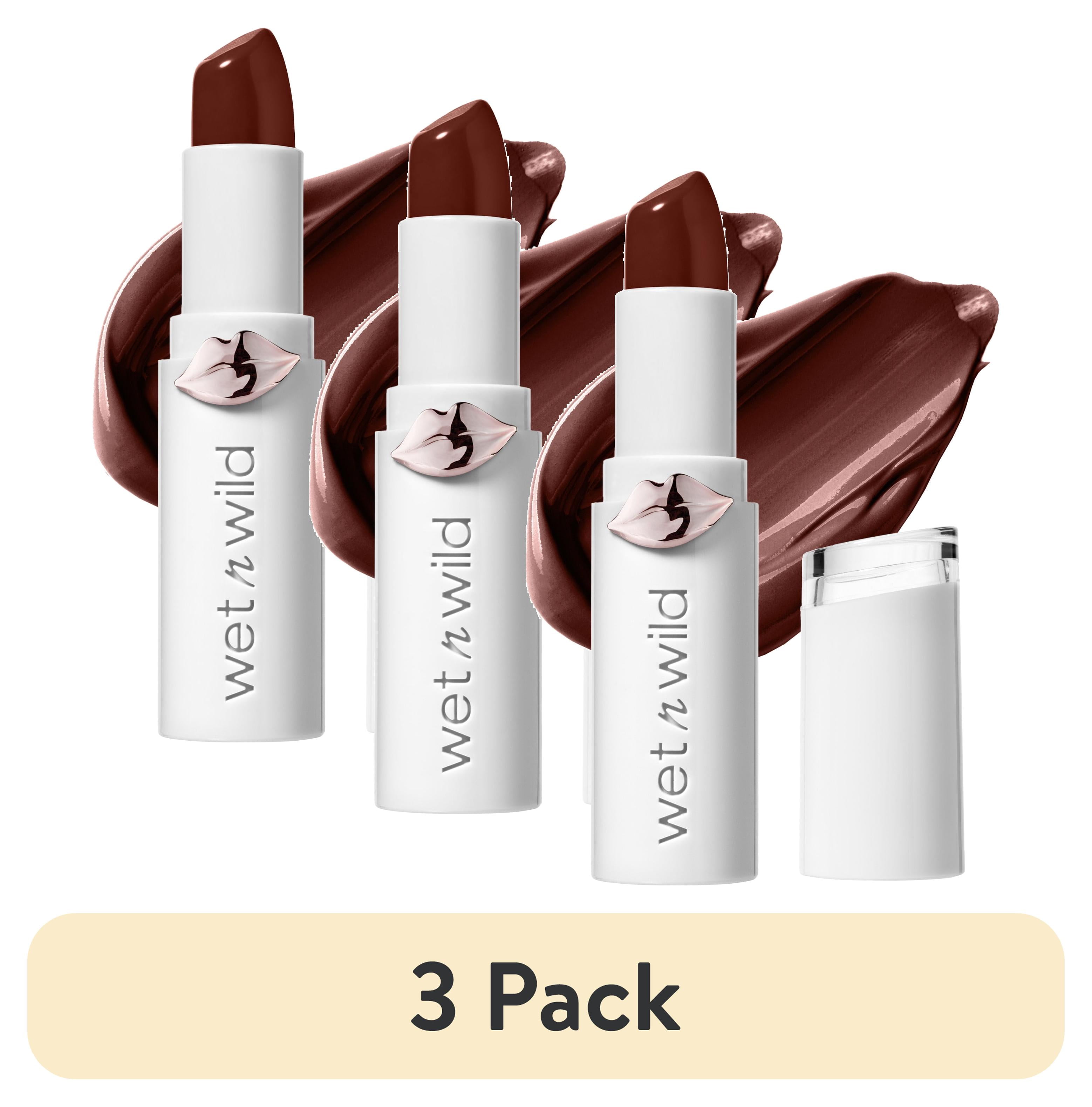 3 pack) wet n wild Mega Last High-Shine Lip Color - Jam With Me