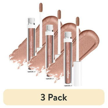 (3 pack) wet n wild Mega Slicks Lip Gloss - Bronzed Berry