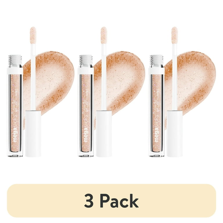 3 pack) wet n wild Mega Slicks Lip Gloss - Crushed Diamonds
