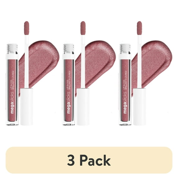 (3 pack) wet n wild Mega Slicks Lip Gloss - Past Curfew