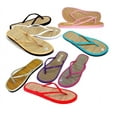 thumbnail image 1 of 3 pairs - Assorted Bamboo Sandals, 1 of 13