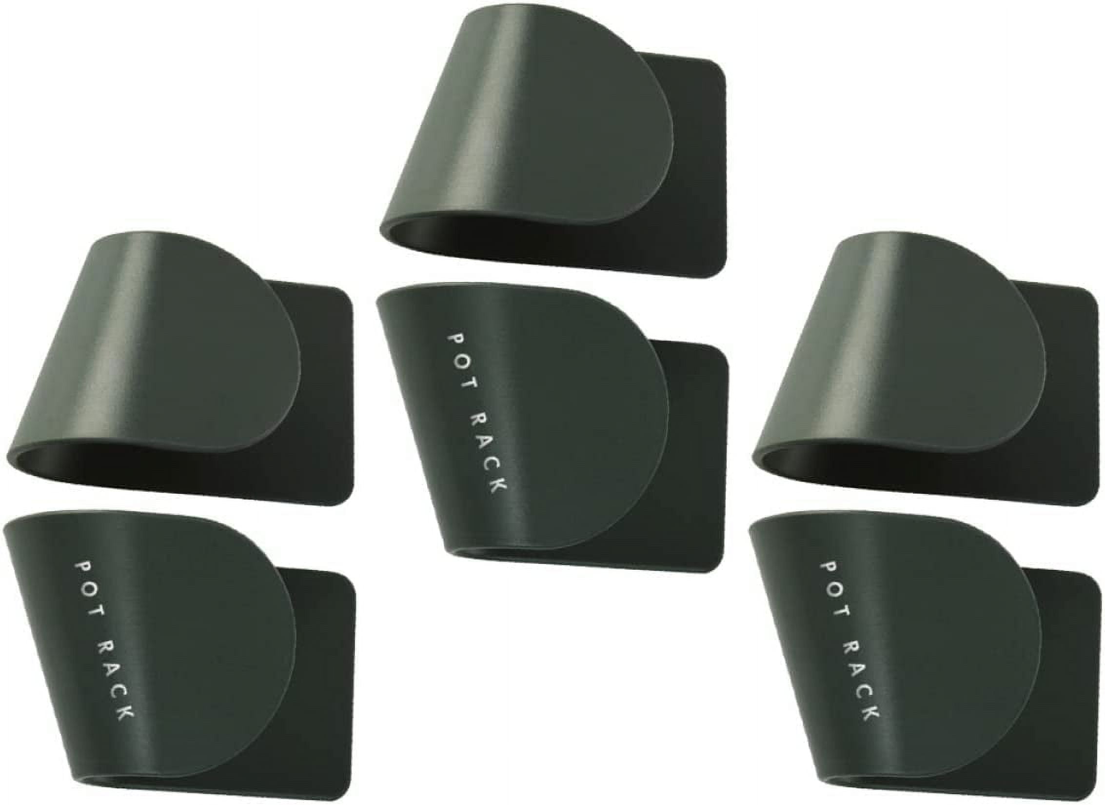 3 pairs Kitchen Adhesive for Punch Bracket Brackets Lid Pan Mounted ...