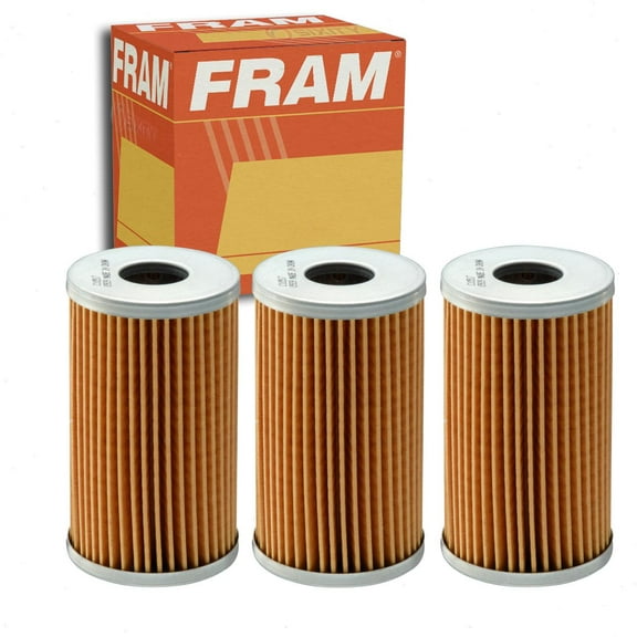 3 pc FRAM C10517 Fuel Filters for 140237-CS 1R-0766 A27306 FF5251 PF7520 PF7799 Gas Pump Line Air Delivery Filters