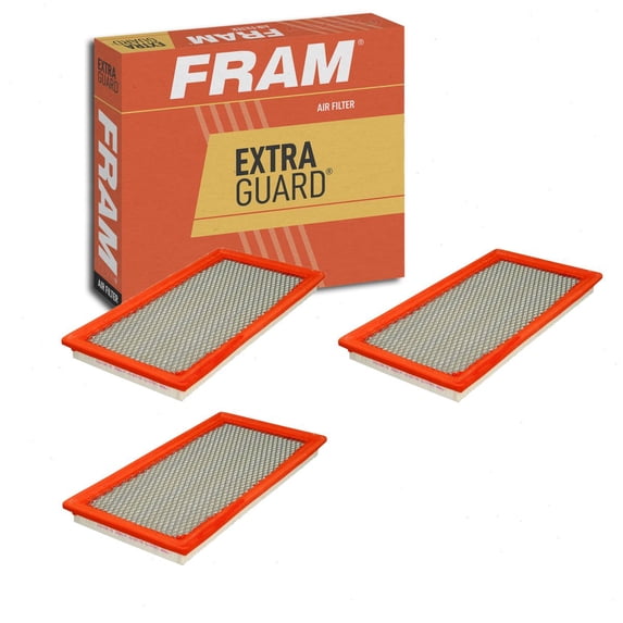 3 pc FRAM CA10173 Extra Guard Air Filters for 33-2442 55560894 A3128C WAF3128 Intake Inlet Manifold Fuel Delivery Filters