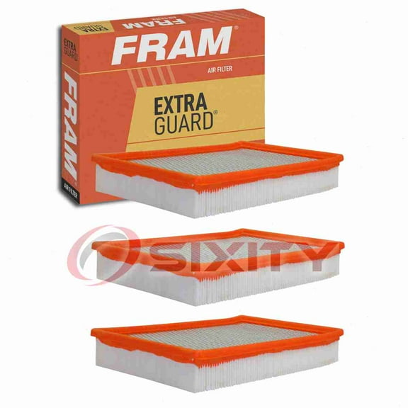 3 pc FRAM CA5056 Extra Guard Air Filters for 6423 A1458C AF2254 AH1196 C105004 Intake Inlet Manifold Fuel Delivery Filters Fits select: 1986-2011 MERCURY GRAND MARQUIS, 1987-2011 FORD CROWN VICTORIA