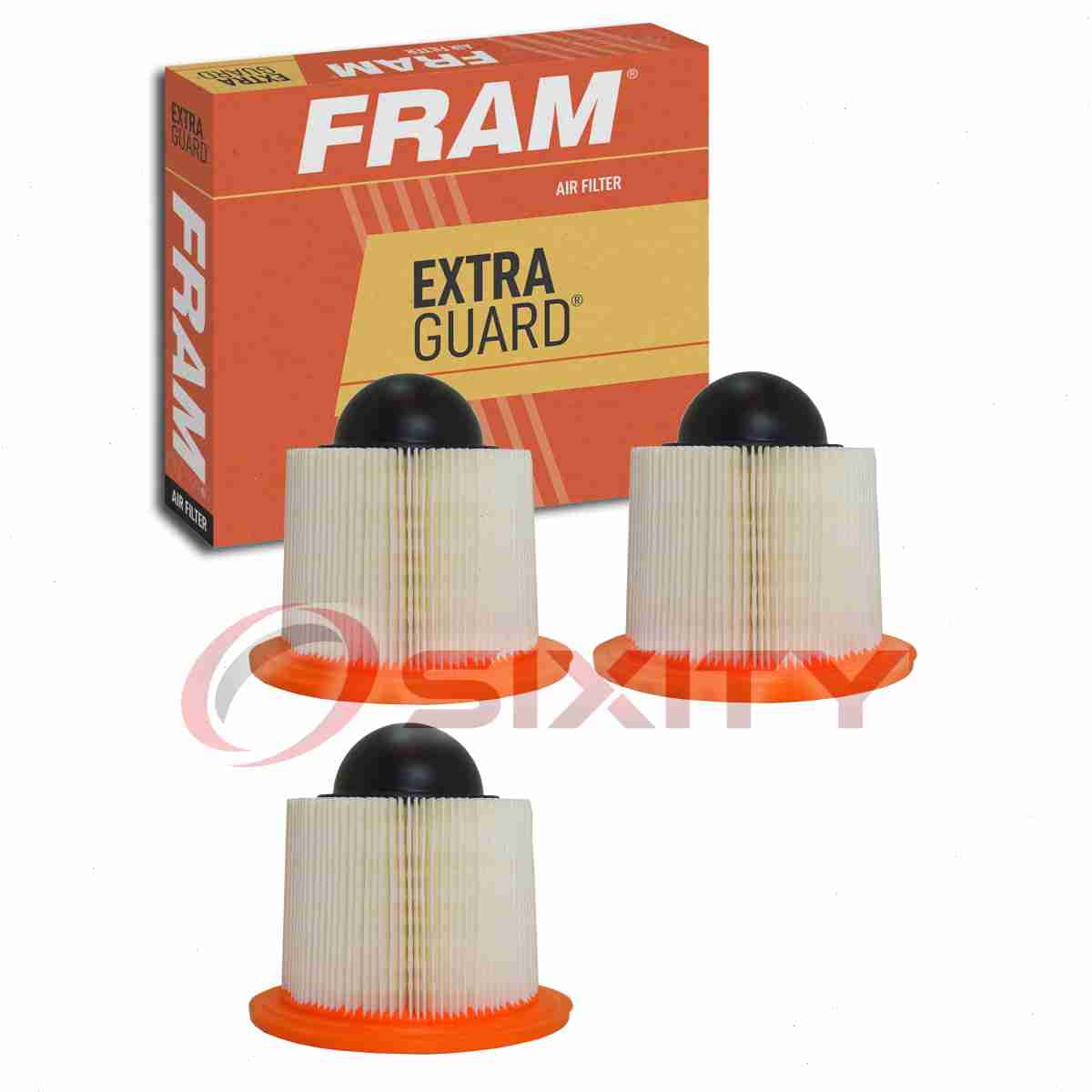 3 pc FRAM CA8039 Extra Guard Air Filters for 33-2132 A2050C A699 AF481F ...