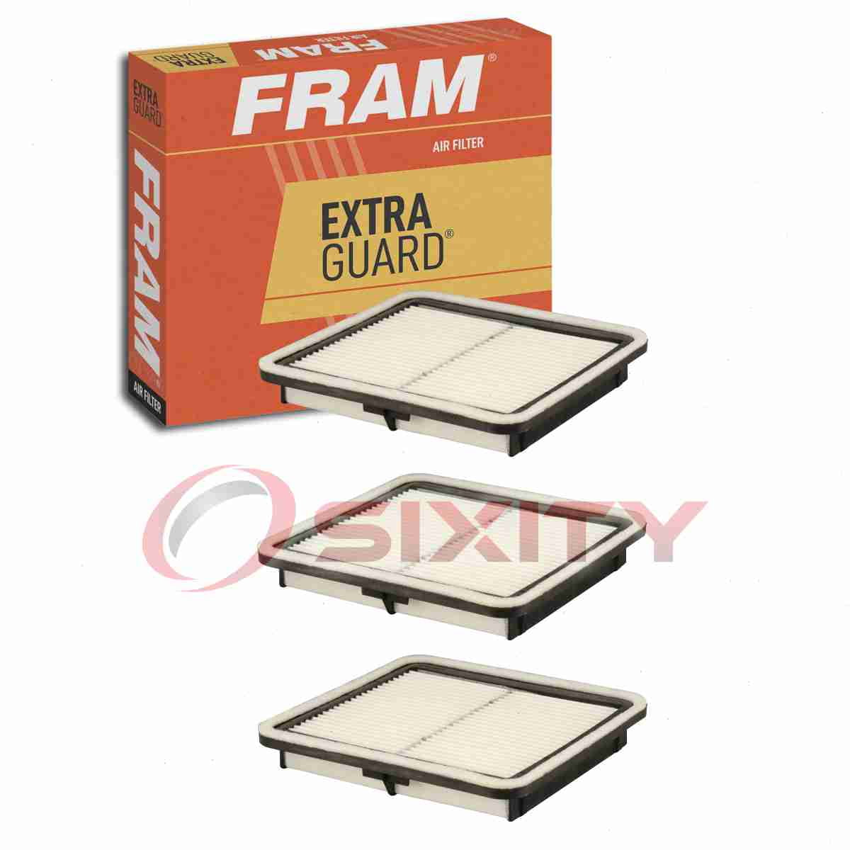3 pc FRAM CA9997 Extra Guard Air Filters for 2R8Z19N619BA 89031231 AF1215 CF101C VA187 Intake