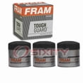 thumbnail image 1 of 3 pc FRAM TG2 Tough Guard Engine Oil Filters for 25011956 83840E LF637 LFR-8637 PF1065 Oil Change Lubricant Filters Fits select: 1993-2014 FORD F150, 2008-2012 DODGE RAM 1500, 1 of 2