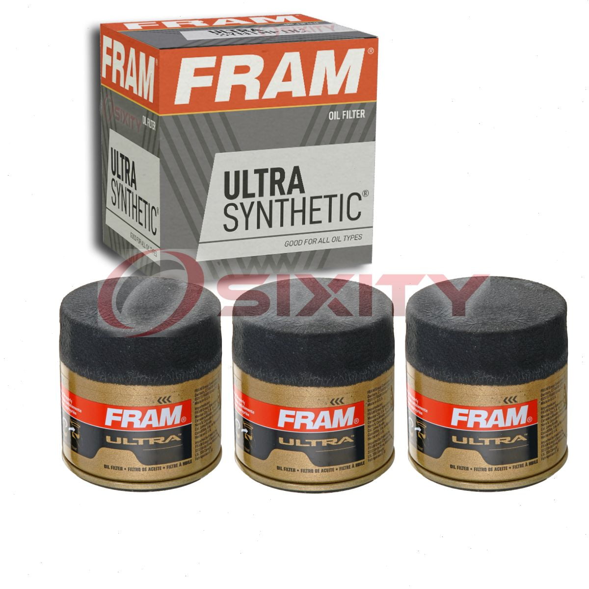 3 pc FRAM XG4967 Ultra Engine Oil Filters for A478C B53170 CF413 Oil