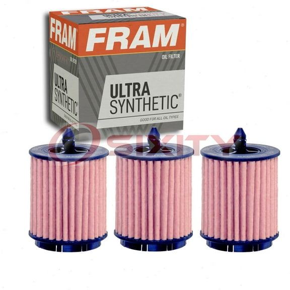 3 pc FRAM XG9018 Ultra Engine Oil Filters for AF29 B23156 BF302 E6FZ-9D697-A FB104 Oil Change Lubricant Filters Fits select: 2010-2017 CHEVROLET EQUINOX, 2004-2014 CHEVROLET MALIBU