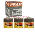 3 pc FRAM XG9688 Ultra Engine Oil Filters for CB35 Oil Change Lubricant Filters Fits select