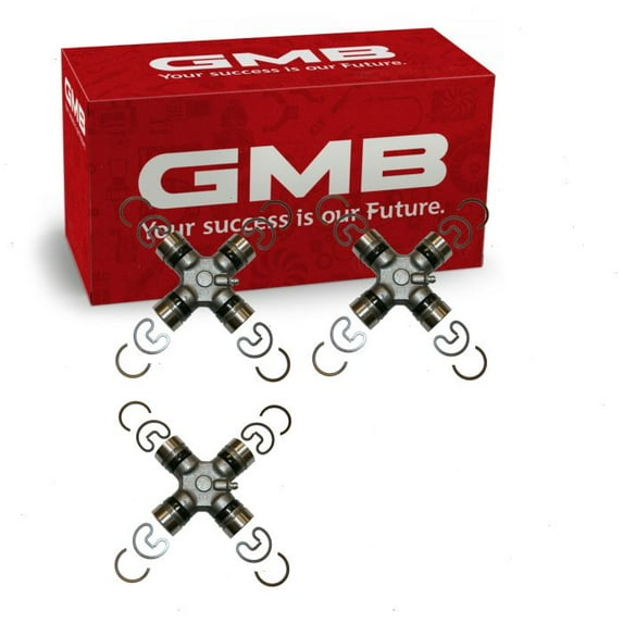 3 pc GMB Rear Shaft All Universal Joints compatible with Ford F-150 1982-2003