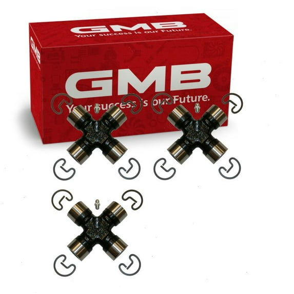 3 pc GMB Rear Shaft All Universal Joints compatible with Toyota Tundra 2007-2019 - Performance Grade