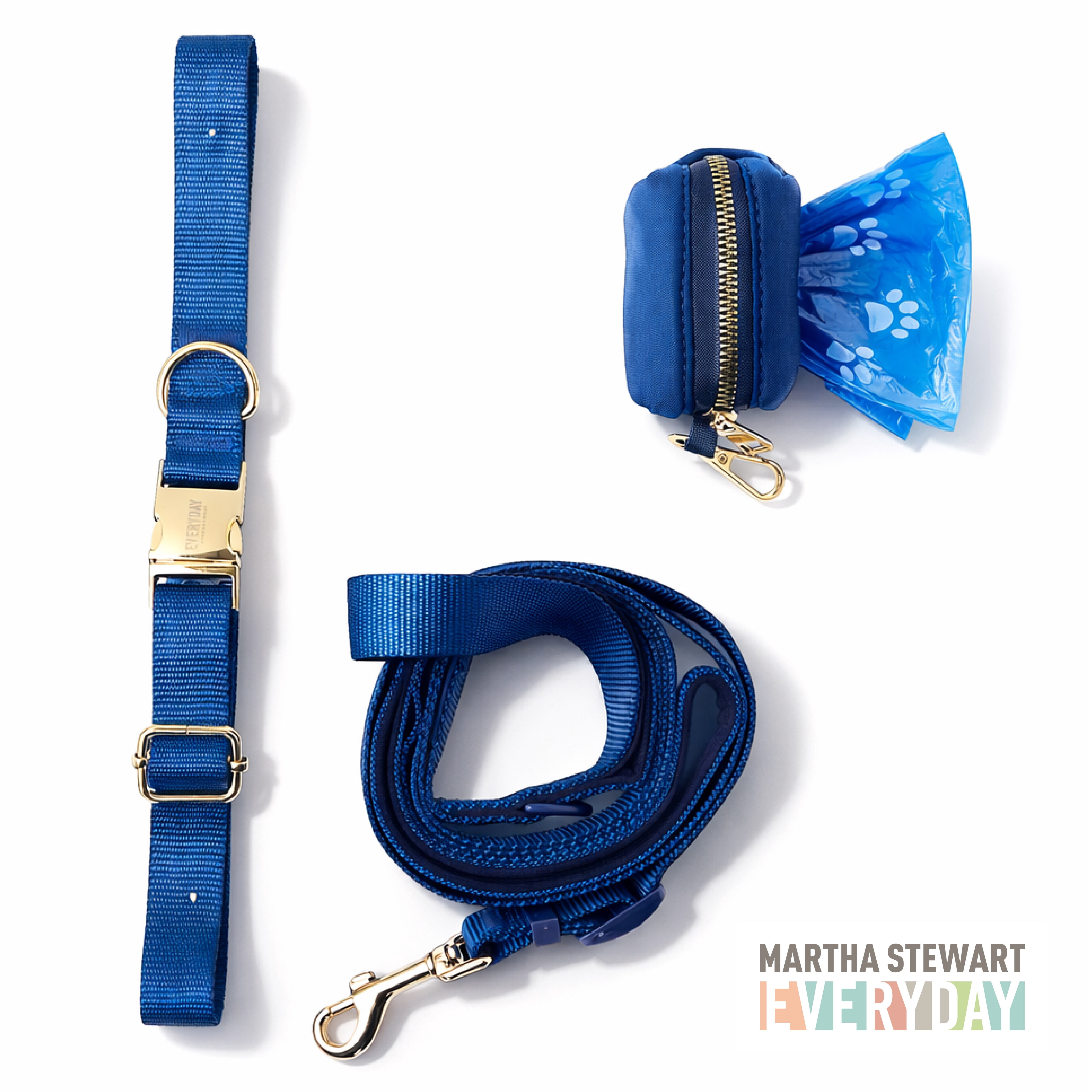 3 pc Leash Set Navy