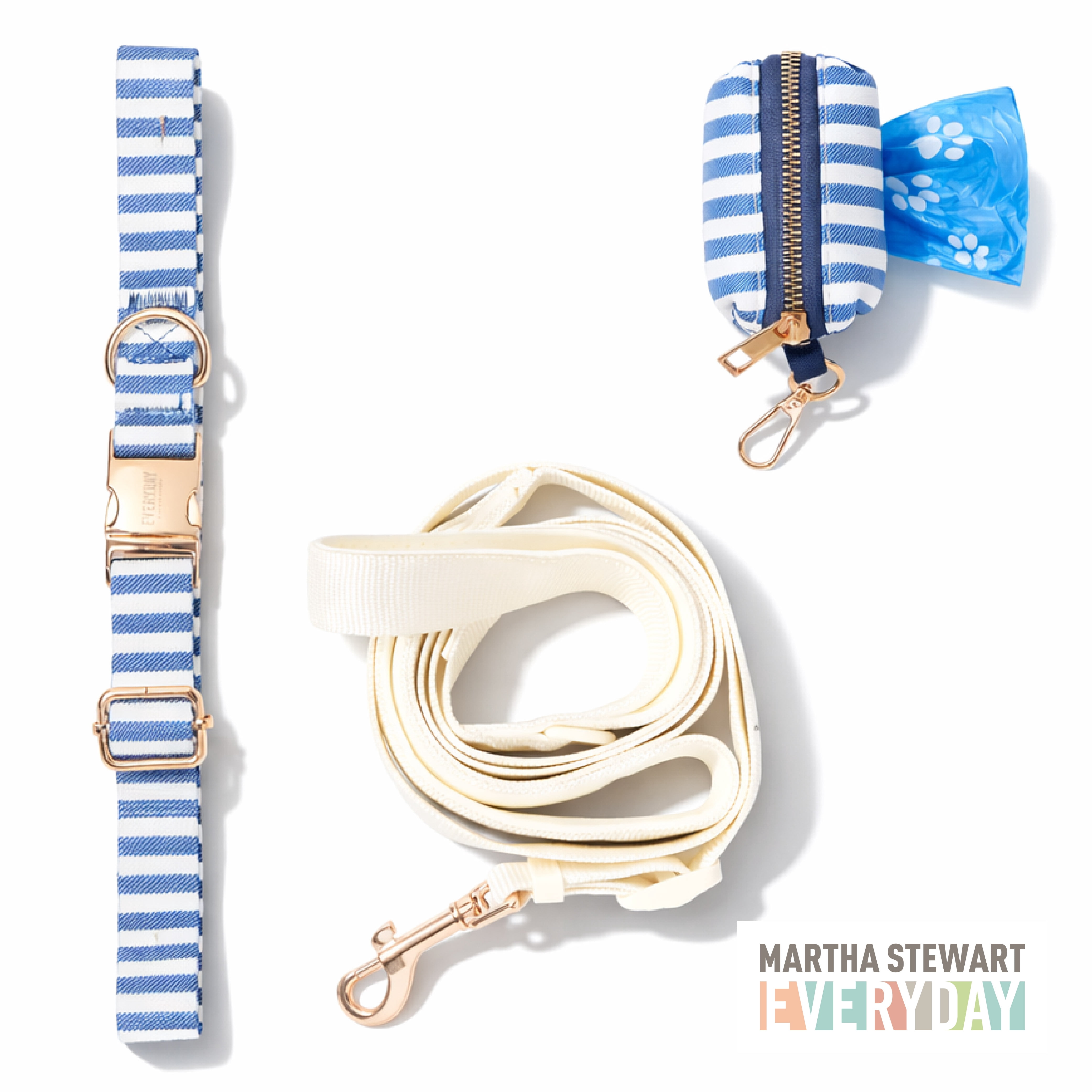 3 pc Leash Set Stripe