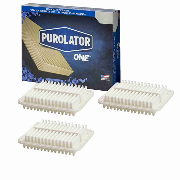3 pc Purolator ONE A25655 Air Filters for Intake Inlet Manifold Fuel Delivery Filters Fits select: 2009-2019 TOYOTA COROLLA, 2007-2018 TOYOTA YARIS