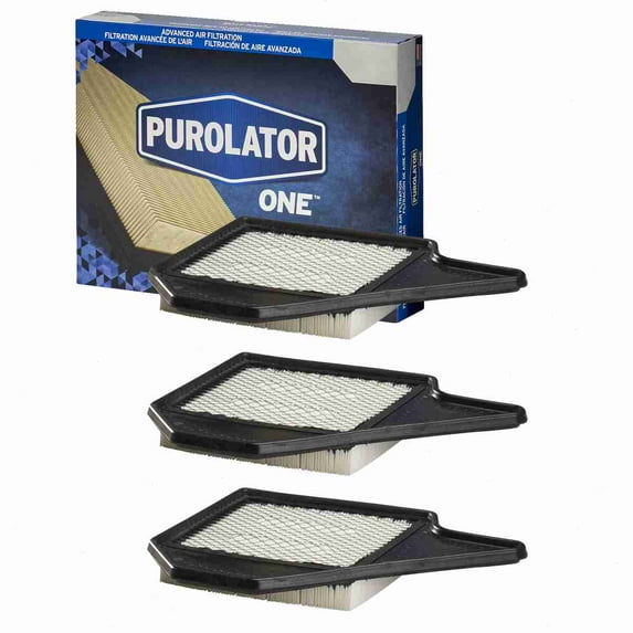 3 pc Purolator ONE A36165 Air Filters for Intake Inlet Manifold Fuel Delivery Filters Fits select: 2011-2020 DODGE GRAND CARAVAN, 2011-2016 CHRYSLER TOWN & COUNTRY