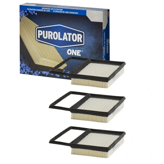 3 pc Purolator ONE A36271 Air Filters for 610 Intake Inlet Manifold Fuel Delivery Filters