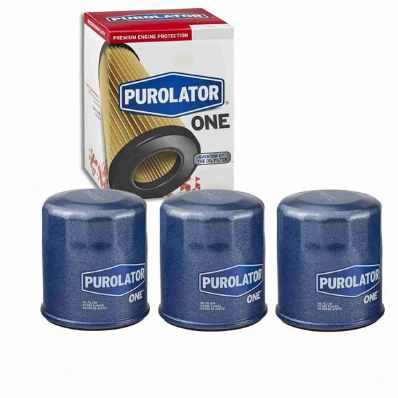 3 pc Purolator ONE PL14612 Engine Oil Filters for Oil Change Lubricant Filters Fits select: 2002-2023 NISSAN ALTIMA, 2008-2023 NISSAN ROGUE