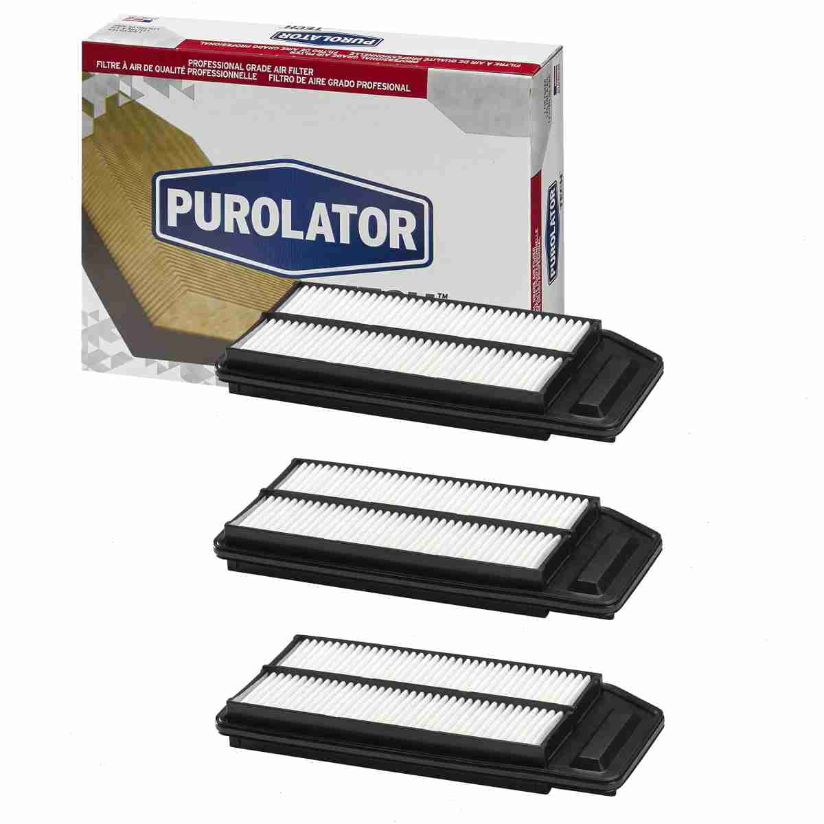 3 pc Purolator TECH TA25503 Air Filters for 26831 33-2276 36831 46831 ...