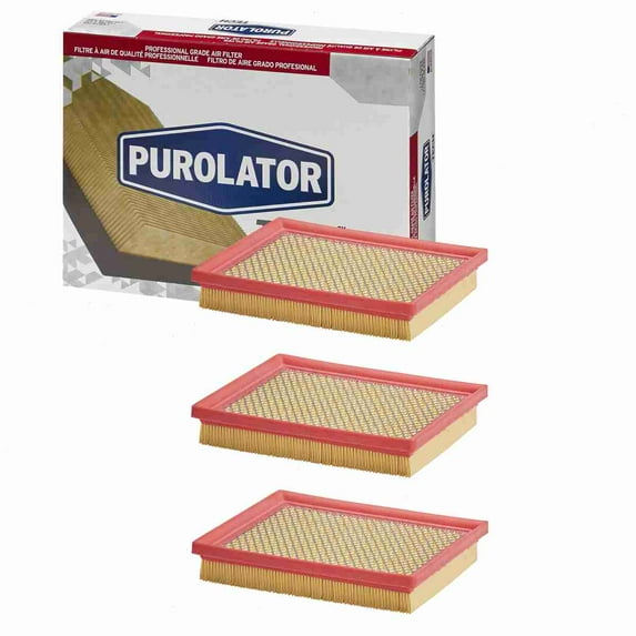 3 pc Purolator TECH TA26114 Air Filters for 17801-37020 17801-37021 29320 33-2435 49320 83320 9320 A4065 AF1442 AF4065 AF6114 ALA-8865 AP 028 AP 028/2 CA10741 CAP10741 LX 2870 MA6114 MGA46320