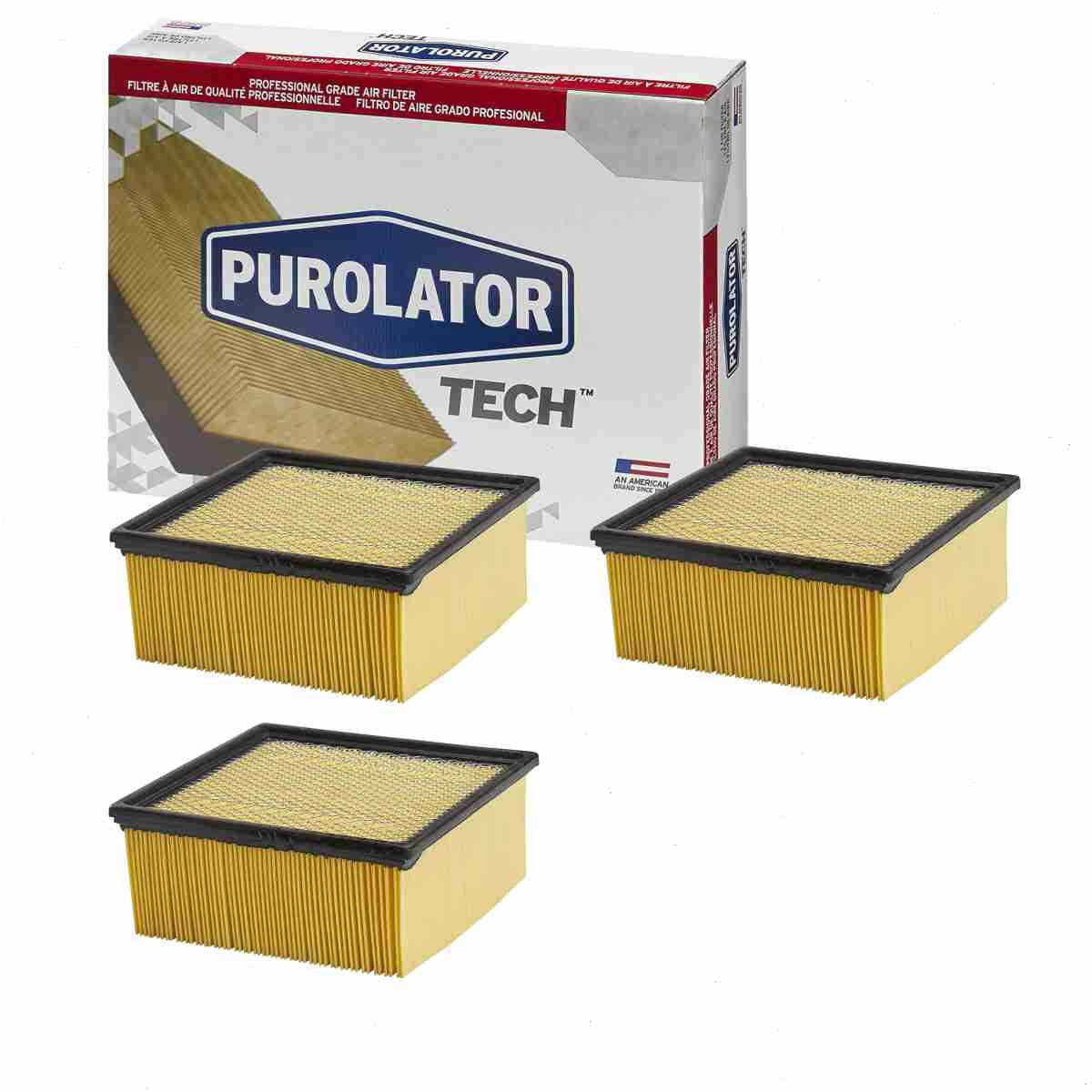 3 pc Purolator TECH TA56314 Air Filters for 33-5005 46930 46930FR ...