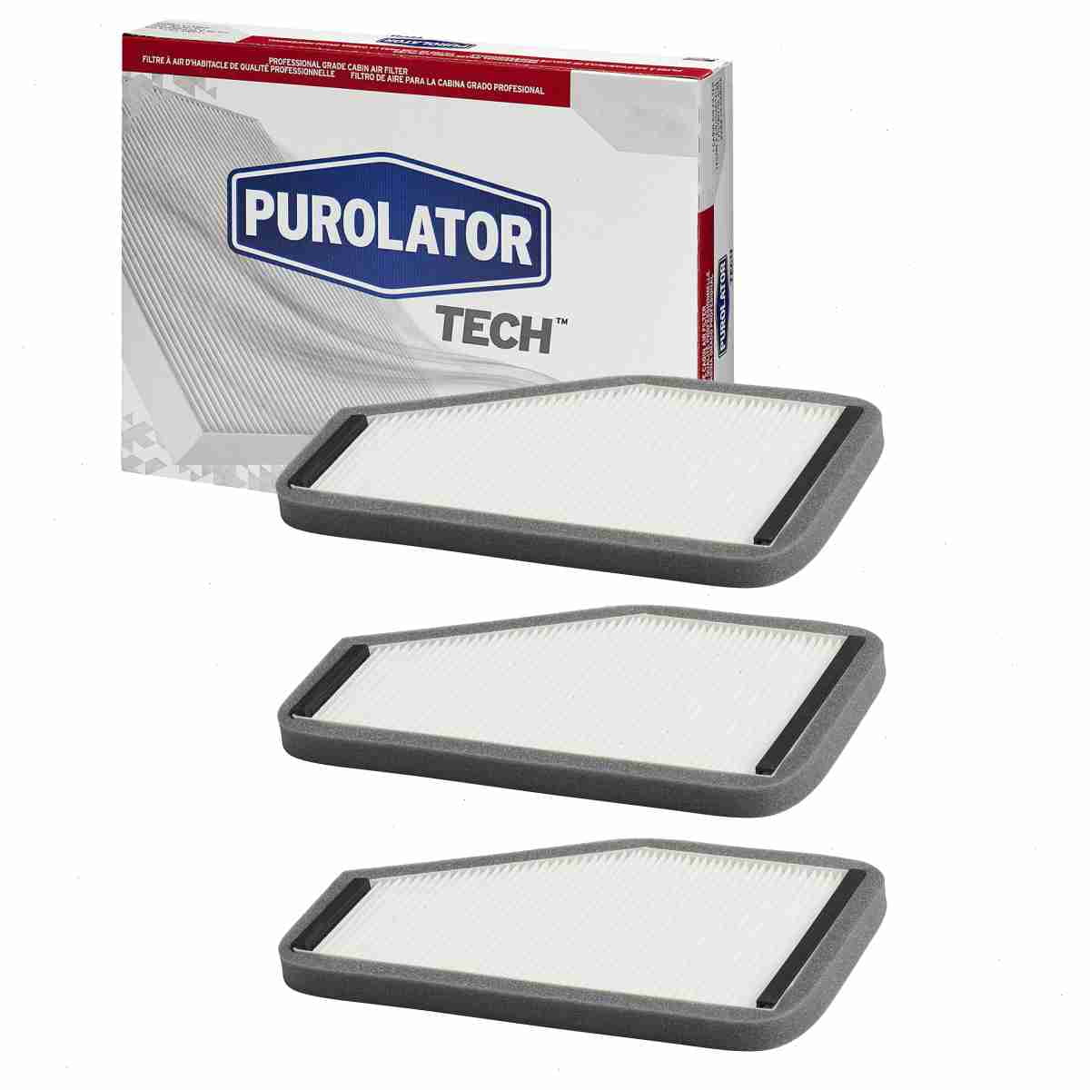 3 pc Purolator TECH TC25685 Cabin Air Filters for 49466 61649466 83466 ...