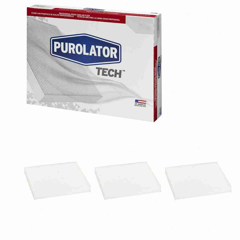 3 pc Purolator TECH TC35667 Cabin Air Filters for 042-2082 