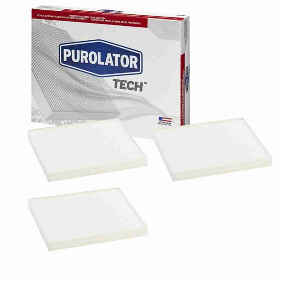 3 pc Purolator TECH TC35676 Cabin Air Filters for 224882 24882 24909 4882 52493319 61624882 89882 AF1239 AFC-1239 ALC-5309 C35676 C35676P CAF1790 CAF1797 CAF5676 CAF5677 CCF7797 CF10361 CF1069 CF125