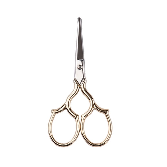 3 pc Stainless Steel Scissors Sewing Scissors Golden 97x47mm