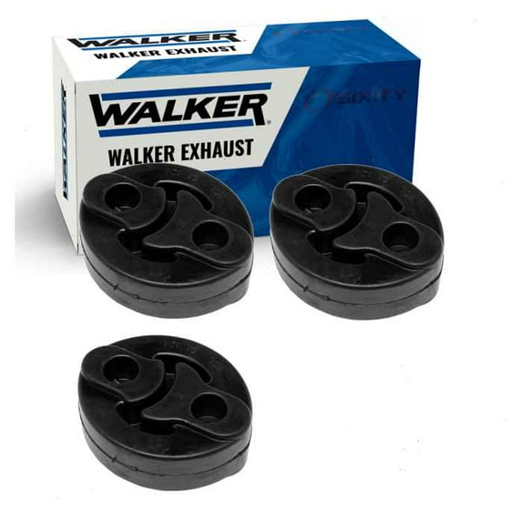 3 pc Walker Exhaust System Insulators compatible with Toyota Sequoia 4.6L 5.7L V8 2008-2019
