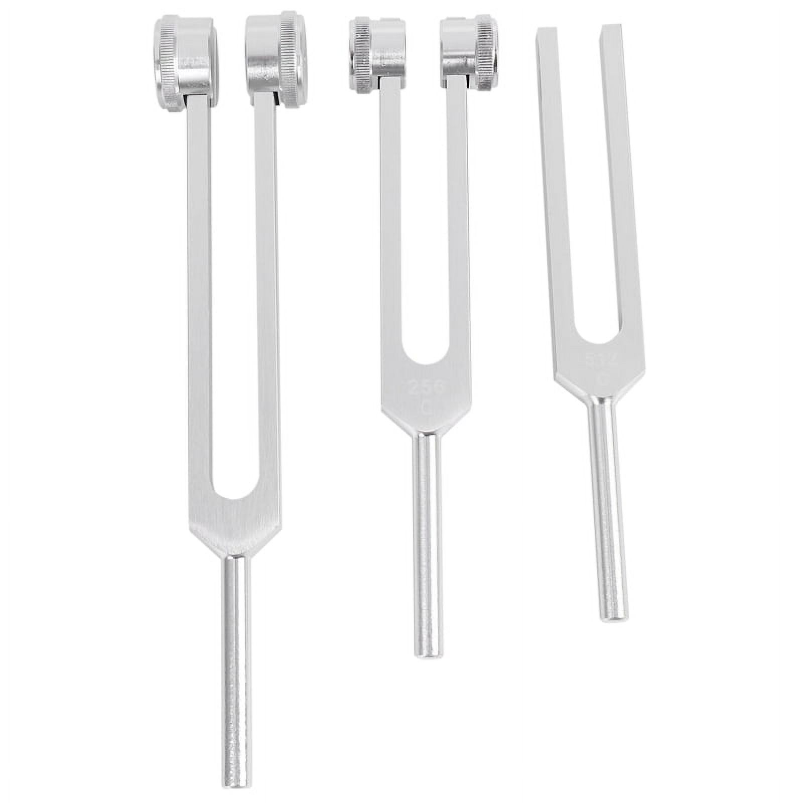 3 pcs Aluminum Sensory Tuning Forks C 128 256 512