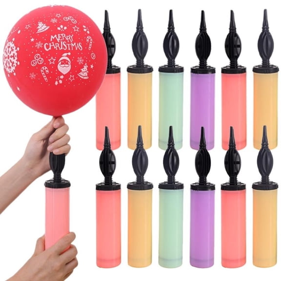 3 pcs Balloons Air Inflator Hand Pumps Portable Inflators Tools Mini Birthday Wedding Party Supplie Balloon Accessories