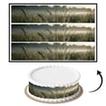 3 pcs Misty Grassland Morning Cake Strips Edible birthday cake strips ...