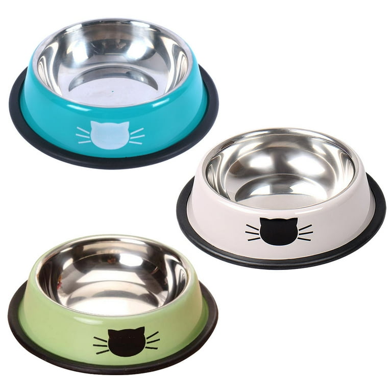 Non tip cat water bowl top