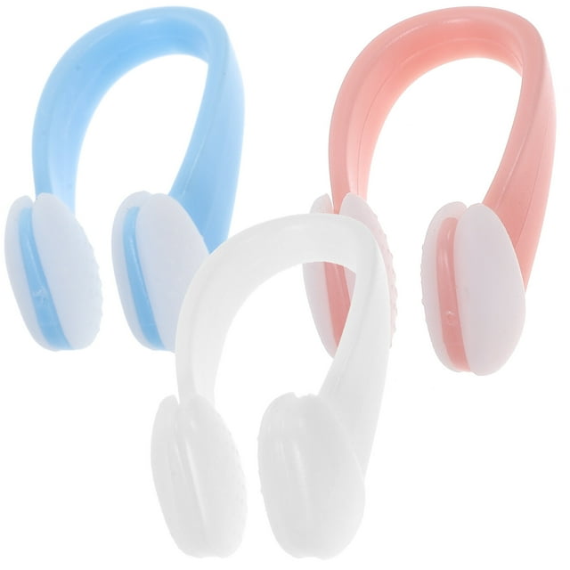3 pcs Swimming Nose Plugs Children Swim Nose Clips Kids Swimming Nose