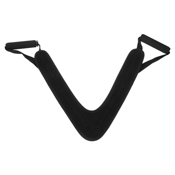 WEUVEB Tricep Strap Black Practical Fitness Equipment for Muscle Building 3Pcs