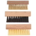 thumbnail image 1 of 3 pcs Wooden Handle Shoe Brush Portable Shoe Cleaning Brush Small Shoe Scrub Brush, 1 of 6
