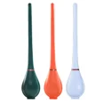 thumbnail image 1 of 3 pcs toilet brush and holder, silicone wall mounted automatic opening and closing toilet brushes, toilet brush, 1 of 6