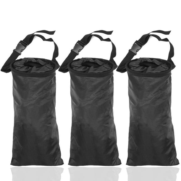 3 pcs trash bags, hanging Detachable garbage bag for Back Seat for Outdoor Traveling Home Use Car Storage Bags