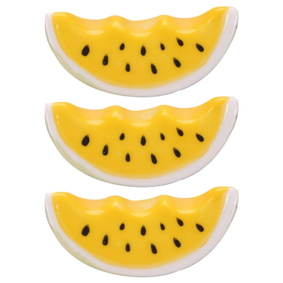 3-piece ceramic watermelon chopsticks cutlery cutlery cutlery rack cutlery rack-style:style2;