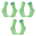 thumbnail image 1 of 3 piece elite basketball socks Buffer sports outdoor sports socks for adult men and women,green, 1 of 1