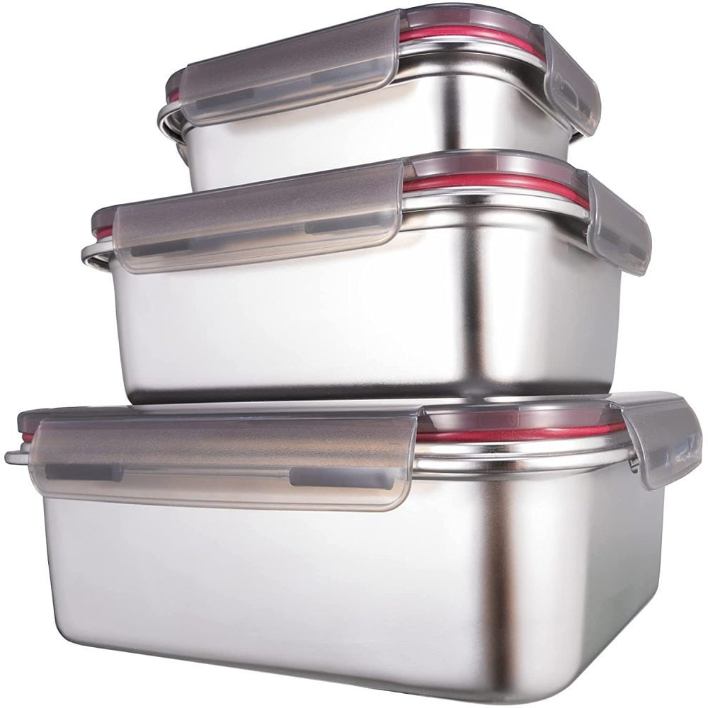 Airtight Camping Set GSI Outdoors Infinity Storage Set - 3 Piece Airtight Food Containers For Camping & Backpacking Airtight Containers Set 5 thumbnail image