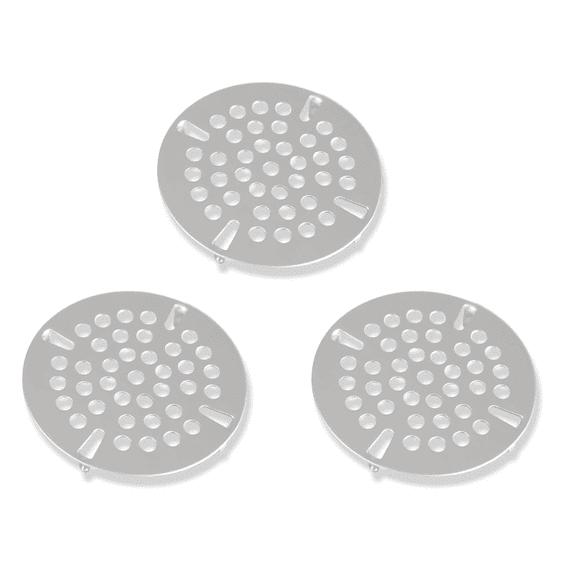(3-piece set) 3-1/2 "commercial sink drainage filter replacement, wastewater drainage cover filter screen, only applicable to flat filters with lever handles for commercial sink drainage